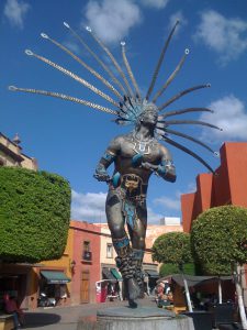 Escultura el Danzante en Queretaro